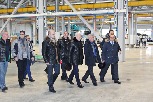 Глава Республики Башкортостан посетил новый завод "ИНМАН"
