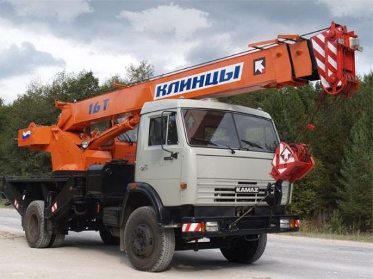 Автокран на шасси КАМАЗ-43253