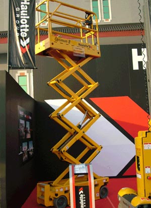 Электрический ножничный подъемник Optima 8