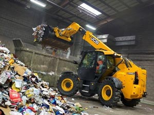 Телескопический погрузчик JCB линейки Wastemaster