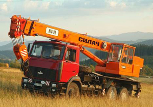 Гусеничный кран KTA28