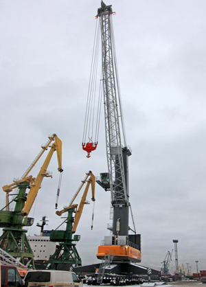 Самоходный кран Liebherr LHM 600В