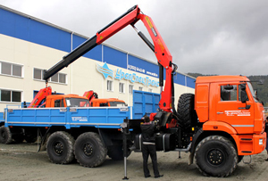 КАМАЗ 43180 с КМУ РК 15500