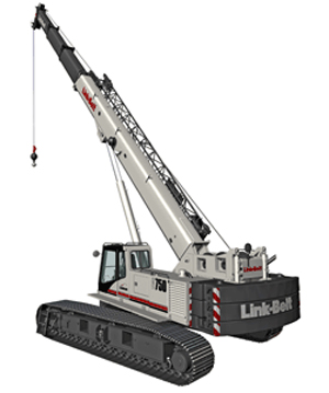 Телескопический гусеничный кран Link-Belt TCC-750