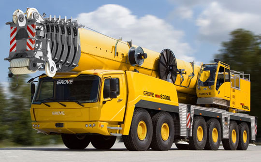 Суперкран Grove GMK6300L от Manitowoc