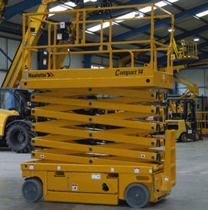 Ножничный подъемник Haulotte