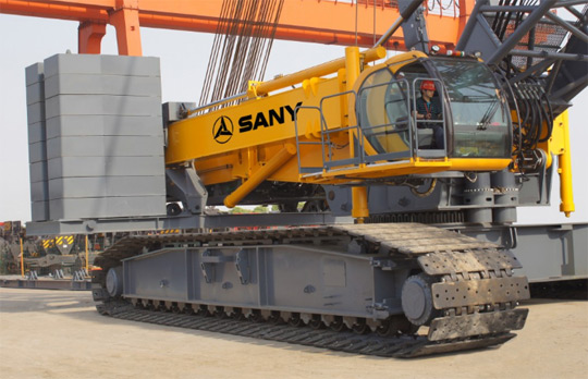 Гусеничный кран Sany SCC8500