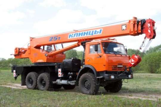 Автокран на шасси КАМАЗ-43118
