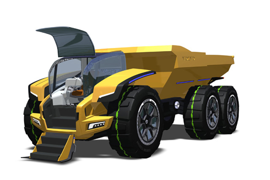 Карьерный самосвал Volvo Centaur (Кентавр)