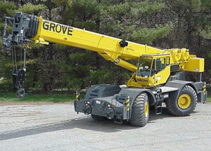 Короткобазный кран Grove RT