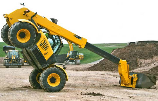 JCB 541-70. Не пытайтесь повторить это дома!