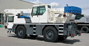 Кран Liebherr г/п 35 т на двухосном шасси