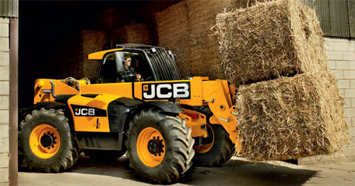 Телескопический погрузчик JCB 550-80 Loadall завоевал награду на сельскохозяйственной выставке
