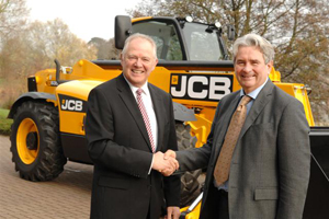 Соглашение JCB и Magni Telescopic Handlers