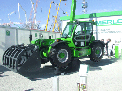 Bauma-2013. Merlo представила очередные телескопы 