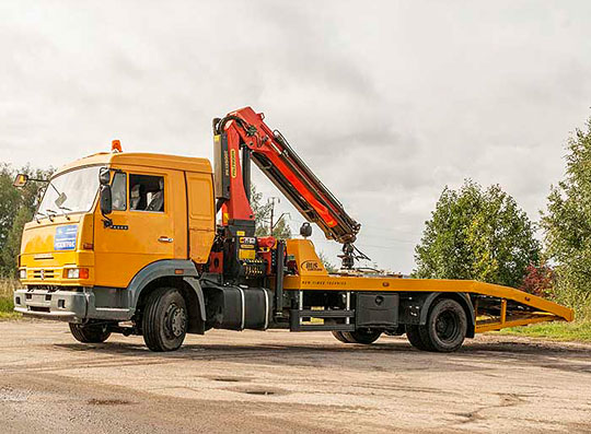 КМУ на шасси КАМАЗ-4308
