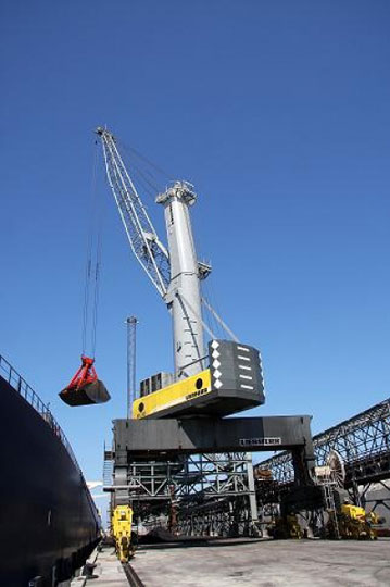 Портовый кран Liebherr LHM 400