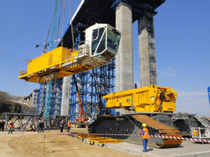 Гусеничный кран Liebherr LR 11350