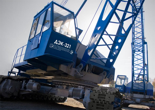 Гусеничный кран