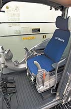Кабина экскаватора третьего поколения Zaxis Кабина экскаватора третьего поколения Zaxis