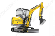 Аренда миниэкскаватора Komatsu