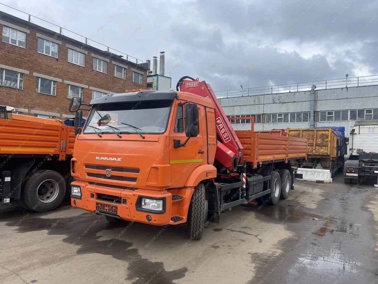 Передан в Москву новый КМУ Fassi F245A.22 на шасси КАМАЗ 65115