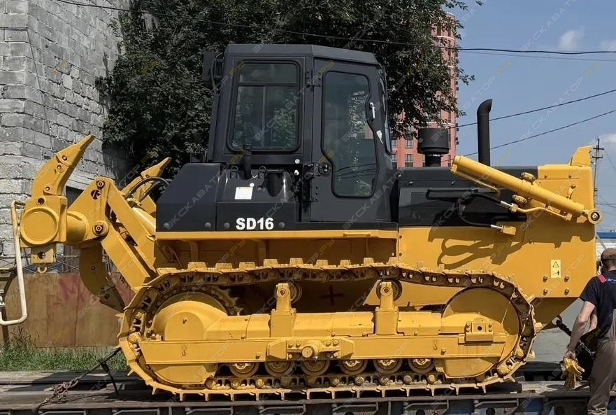 Бульдозер SHANTUI SD16 передан в Екатеринбург