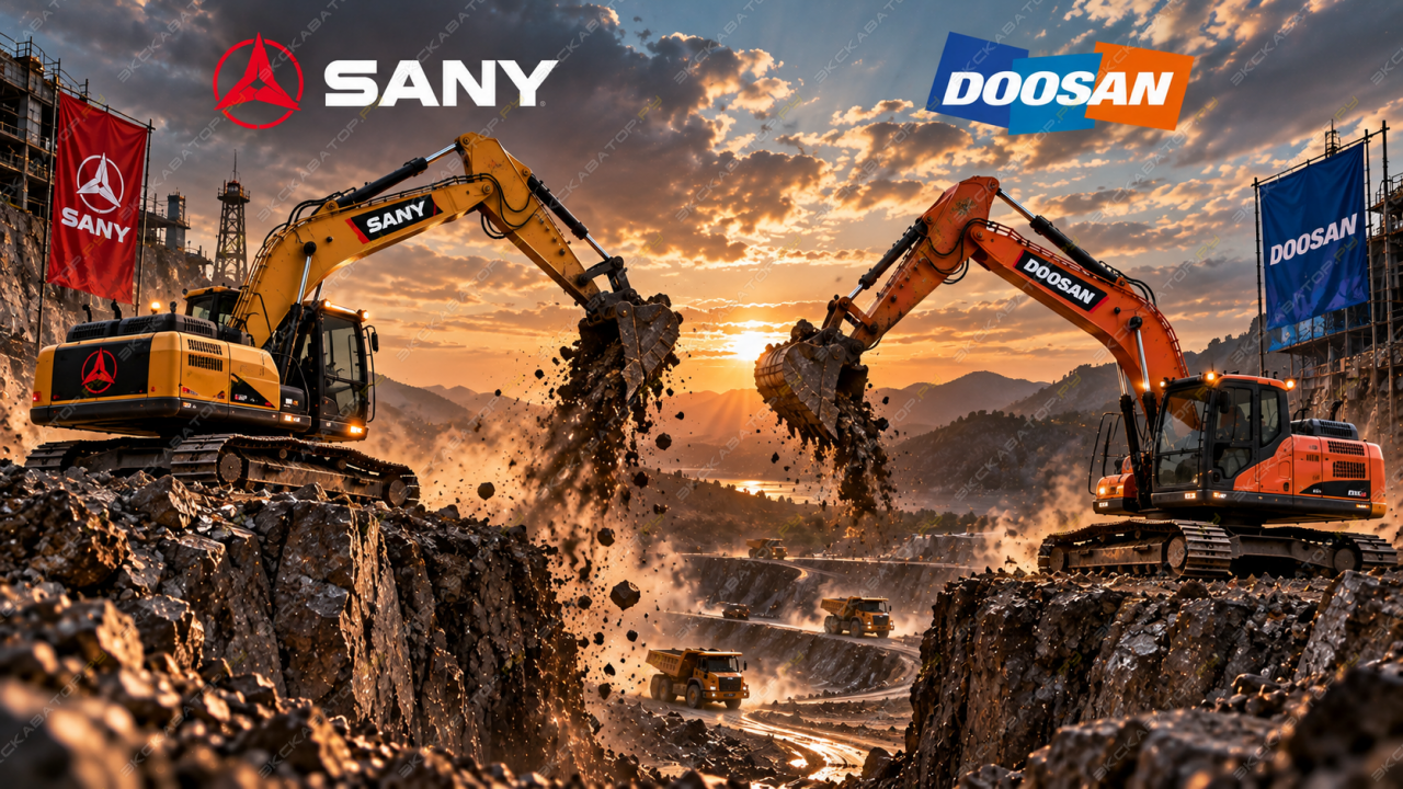 SANY vs Doosan: эксплуатационные расходы