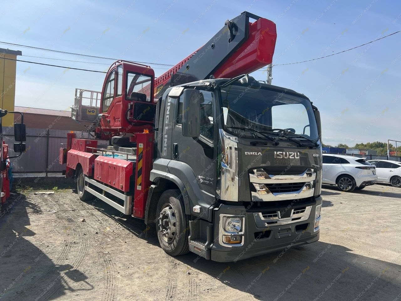 Автовышка Qingling GKS-450 передана клиенту в Благовещенске