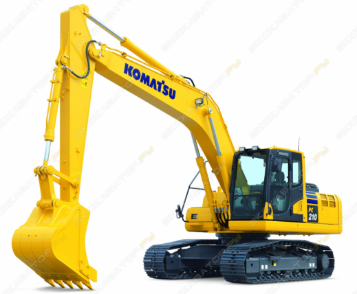 Работа по максимуму – экскаватор Komatsu PC210-10M0