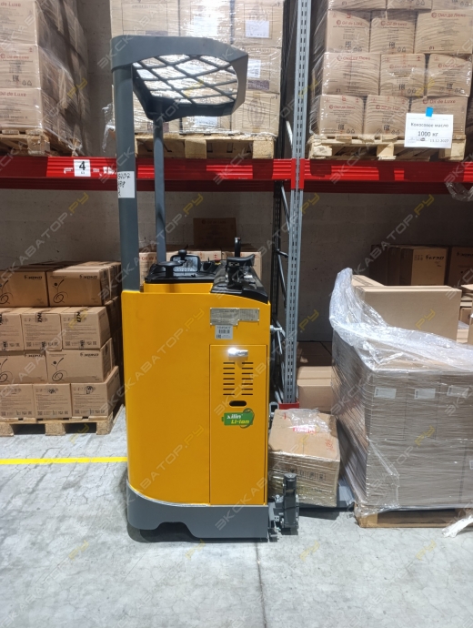 Отгрузка самоходного штабелера TOR CDD15C Li-ion с кабиной в Тольятти