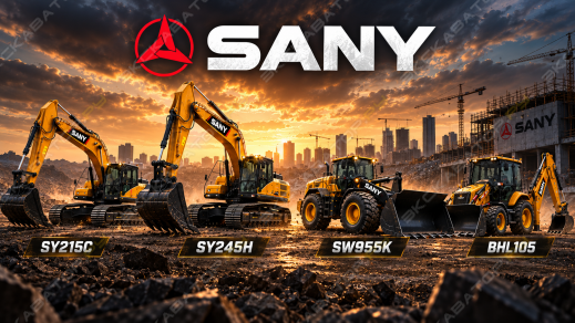 Самые востребованные модели SANY в России