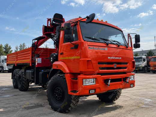 Отгружен КАМАЗ 43118 с КМУ HORYONG HRS216 для клиента из Москвы