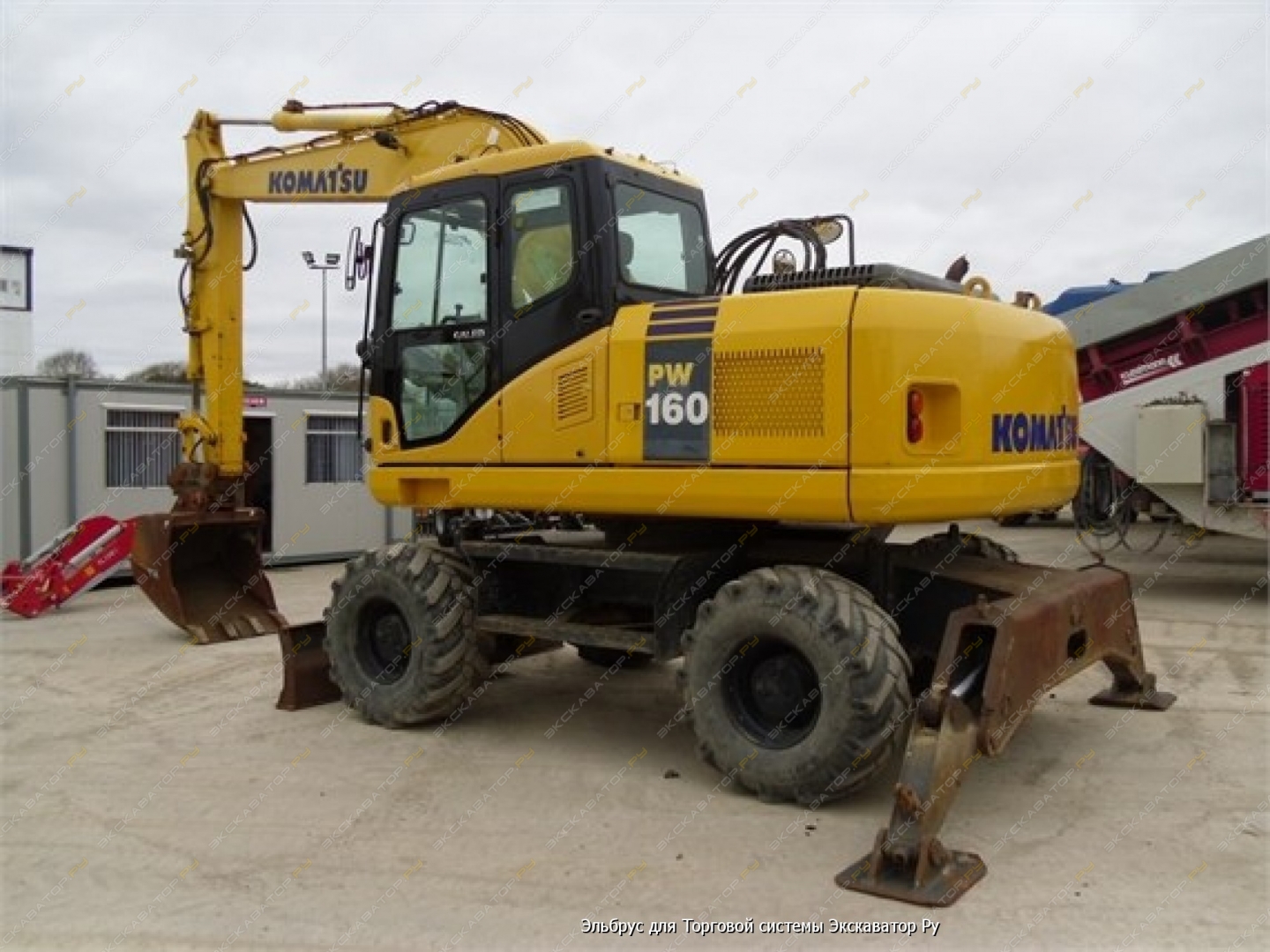Komatsu PW160-7 06-17 18:38:53