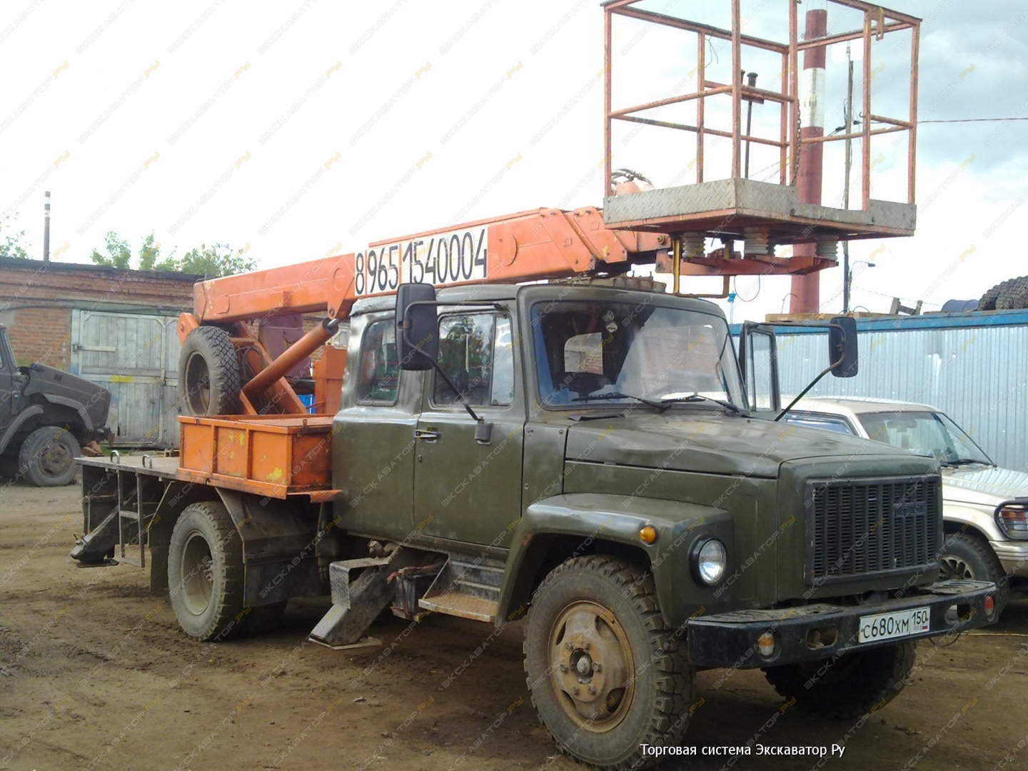 Аренда автовышки газель