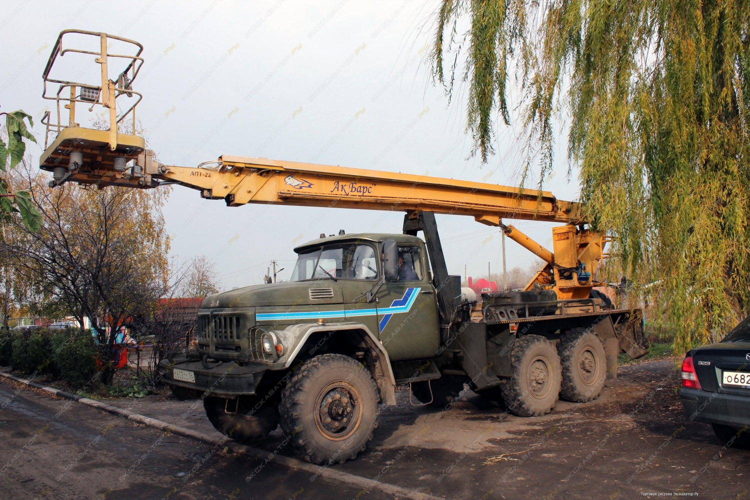 Аренда автовышки (автогидроподъемника) КЭМЗ АГП-22, Воронеж - №317025