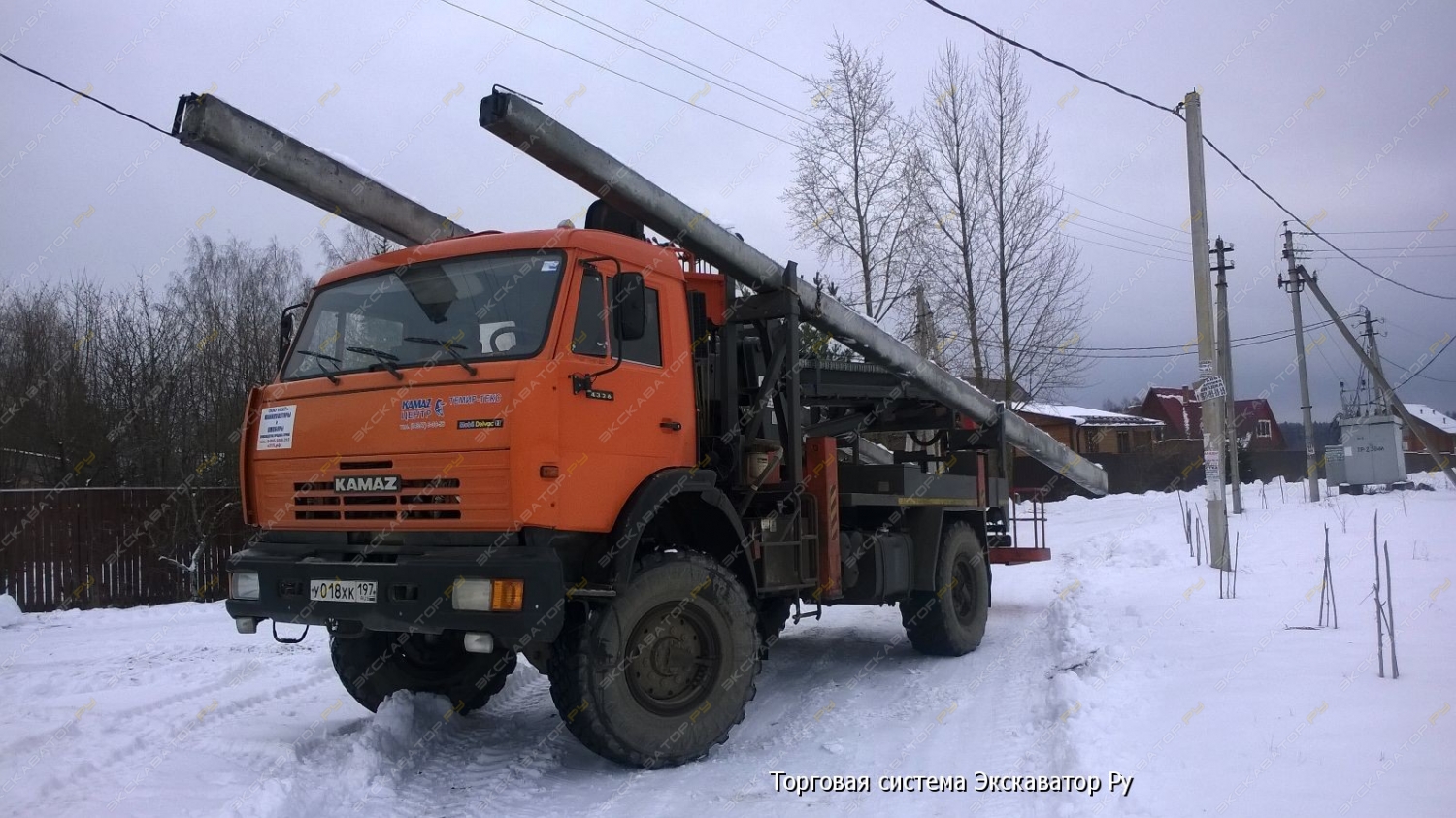 КАМАЗ вездеход с БКМ