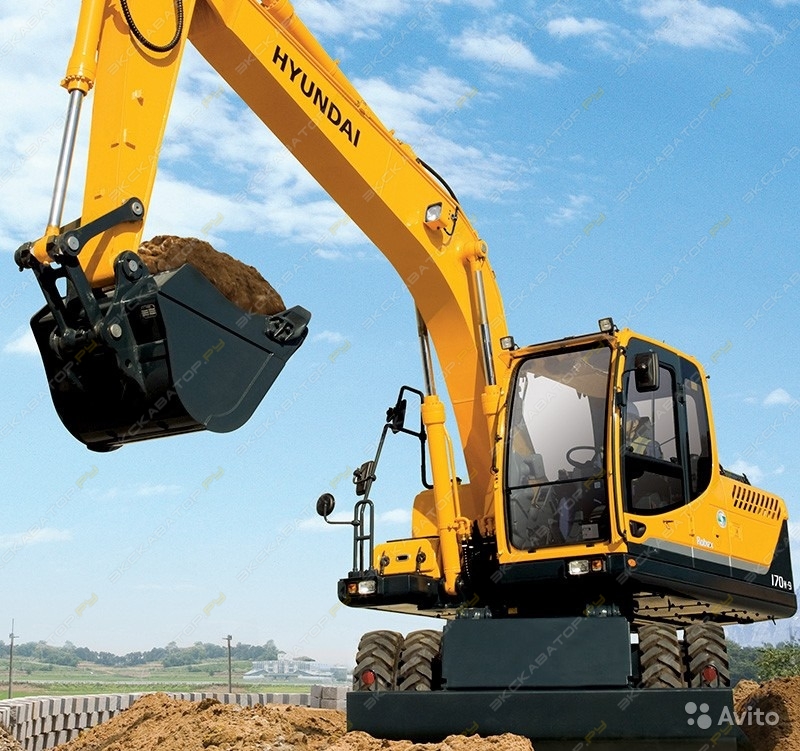 Экскаватор hyundai r170w 7