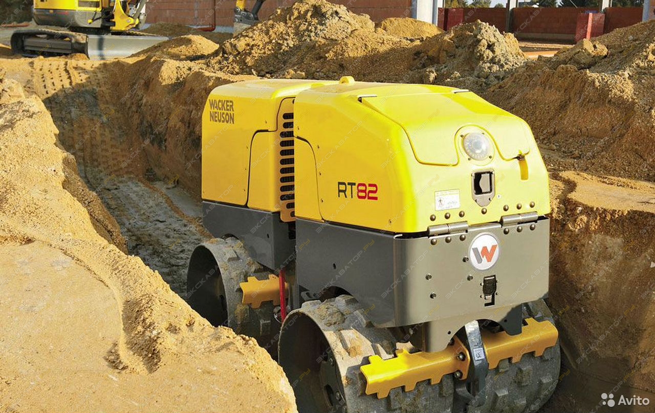 Виброкаток траншейный Wacker Neuson RTX-sc3