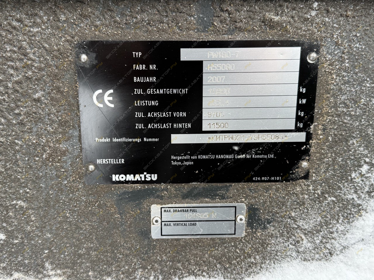Komatsu PW180-7 [6]
