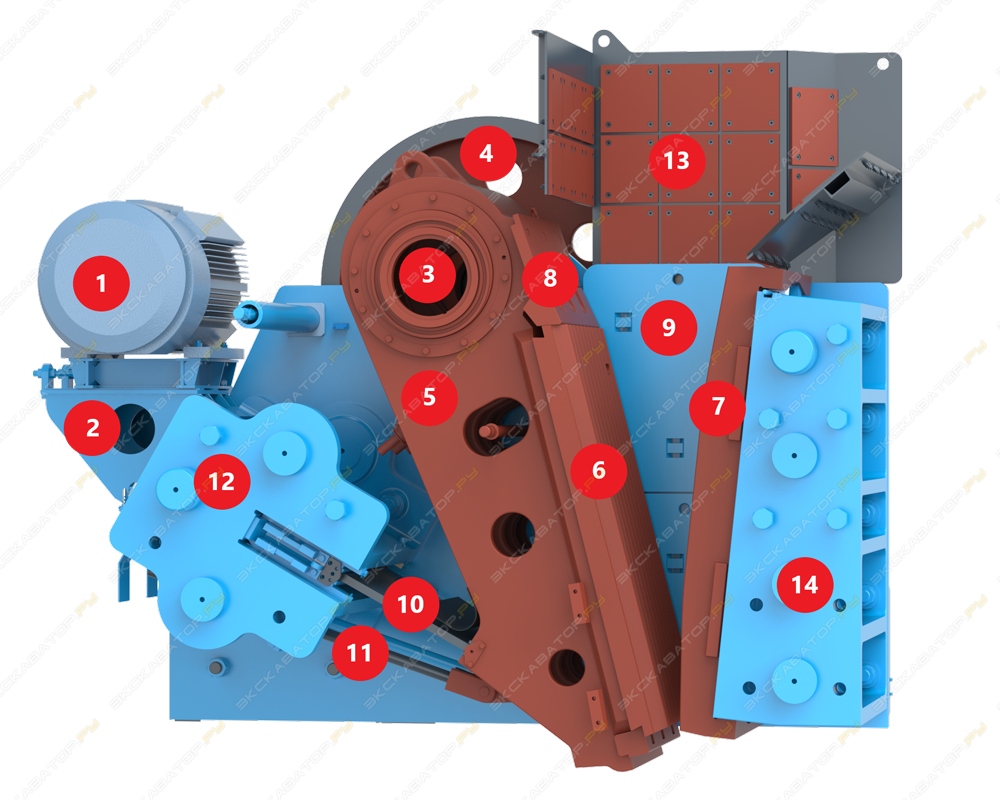 Щековая дробилка JC150 [1]