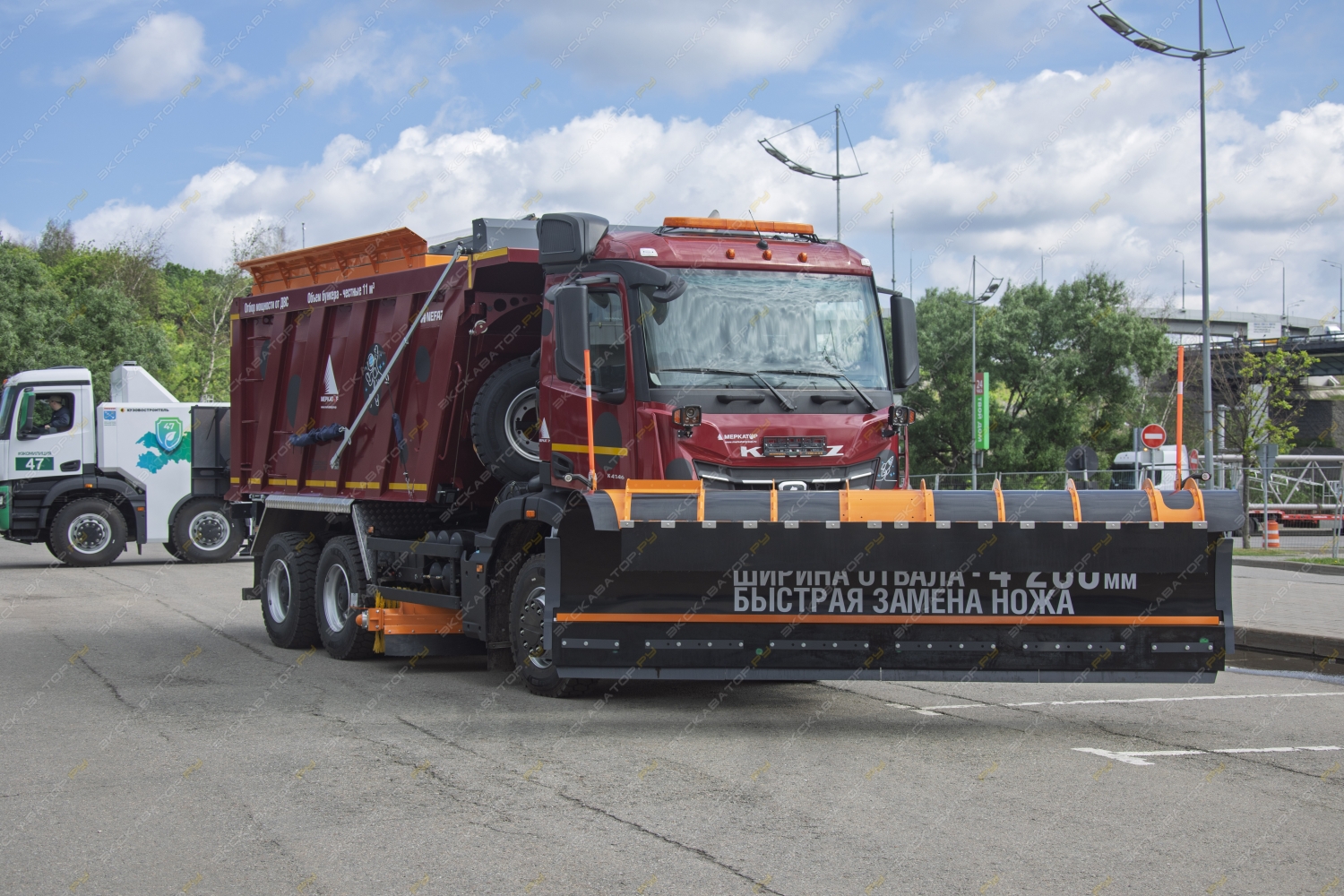 Меркатор Калуга ЭД700АК на шасси КамАЗ-6595 [7]