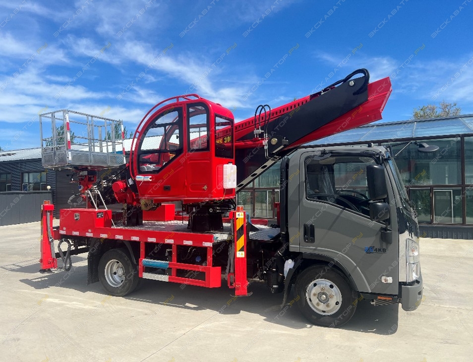Автовышка ISUZU KV13 м) Автогидроподъемник [0]