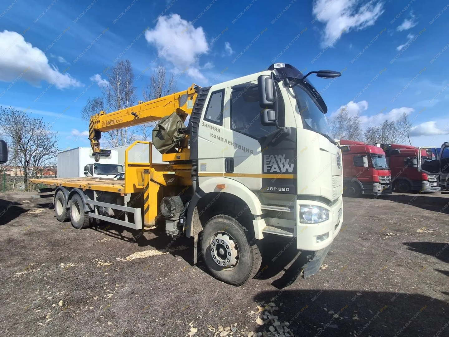 XCMG SQS350 на шасси FAW 6х4 [1]