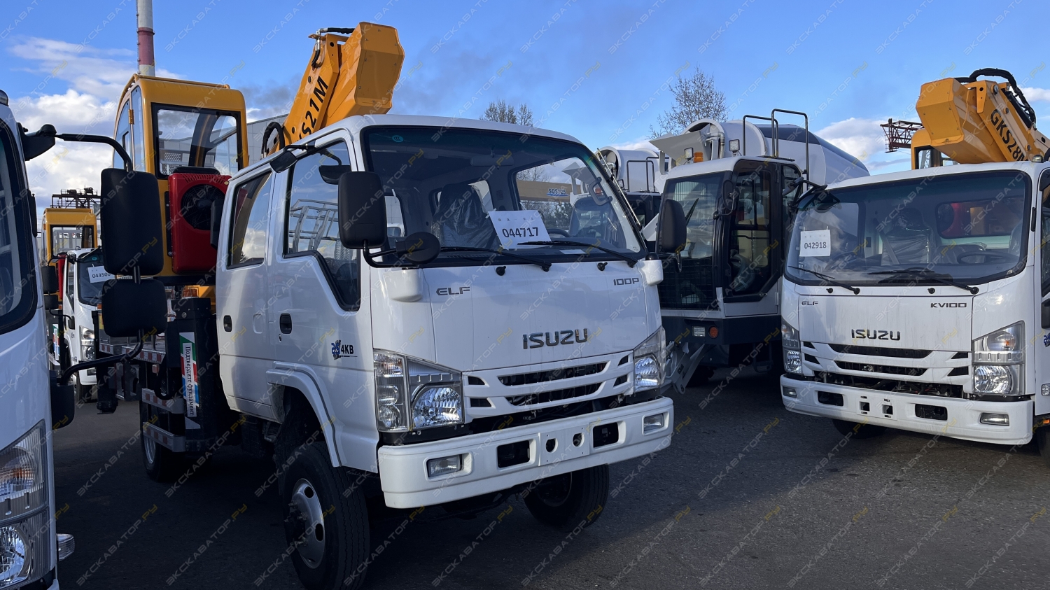 ELF 4x4 двойная кабина высота 20 м [5]
