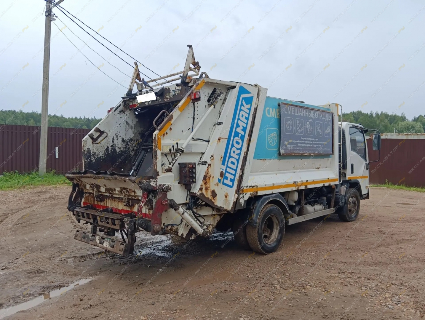Мусоровоз МКЗ 7017Z2 на шасси ISUZU NQR90L-H [3]