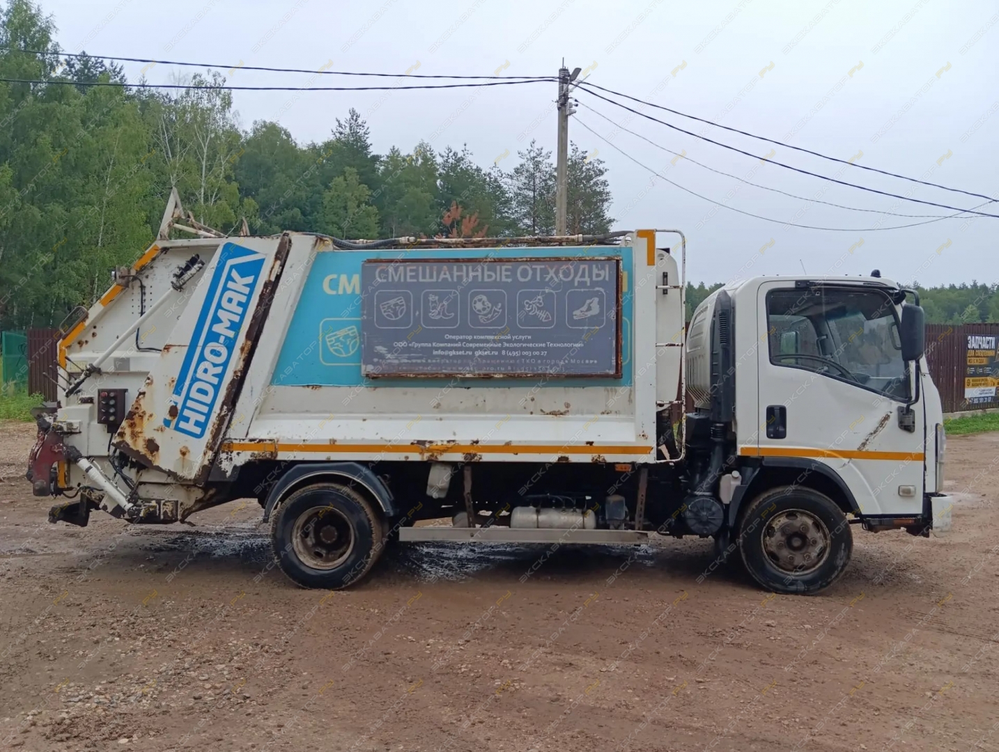Мусоровоз МКЗ 7017Z2 на шасси ISUZU NQR90L-H [6]
