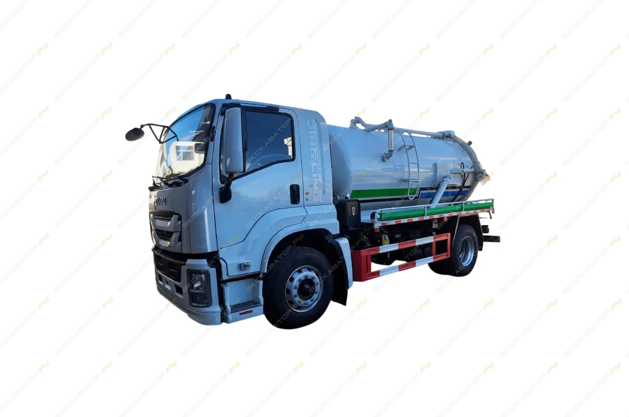Илосос на шасси ISUZU 6x4 дв 279kw объем бочки 19м [0]