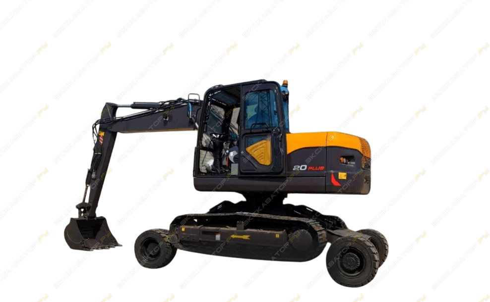 Мини-экскаватор колесно-гусеничный HZM X120 [0]