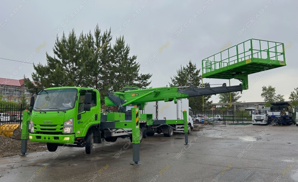 Isuzu Elf (автогидроподъемник) [4]